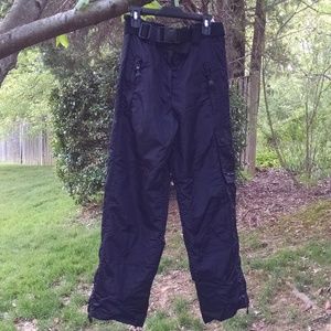 UNGAVA black snow/ski pants size 10/12 EUC